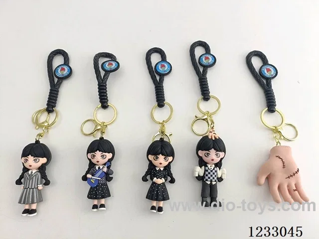 Wednesday key chain
