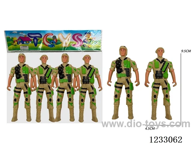 4 Soldiers (Yellow)