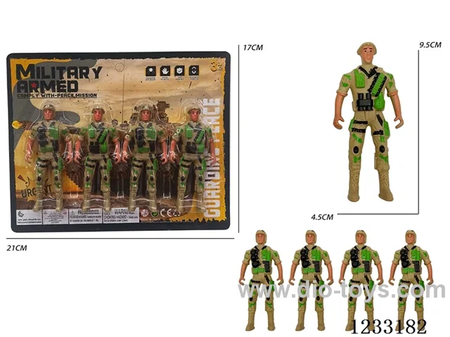 4 Soldiers (Yellow)