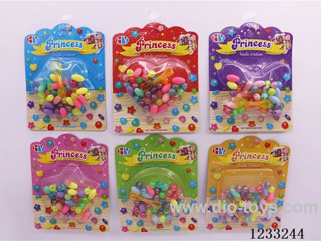 DIY Educational Bead Stringing