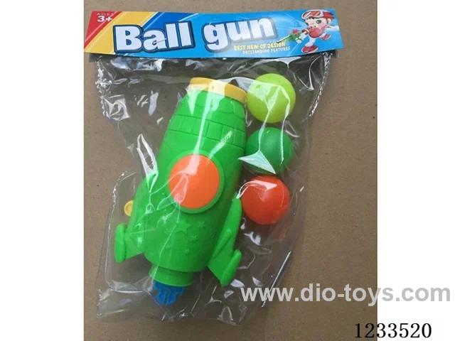 Ping Pong Rocket with 3 Colored Balls