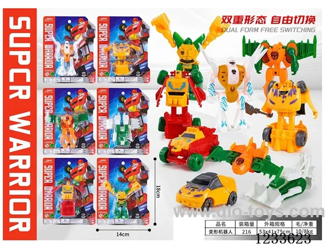Transforming robots (6 mixed models)