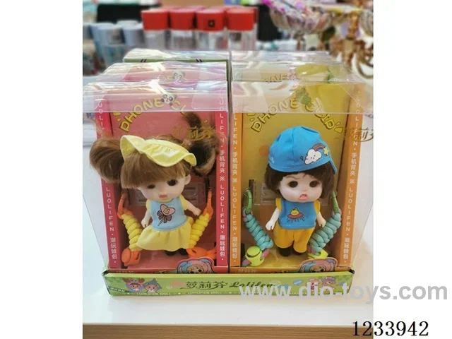 Mobile phone back clip - sister outfit