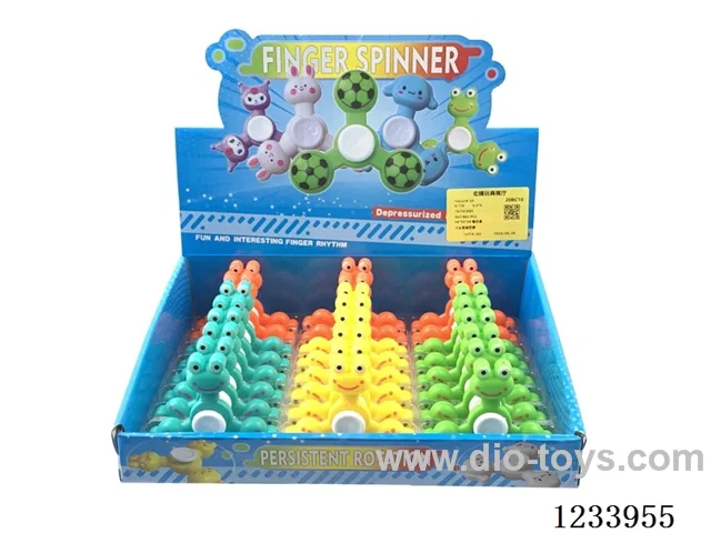 Three-Headed Frog Spinning Top 24PCS