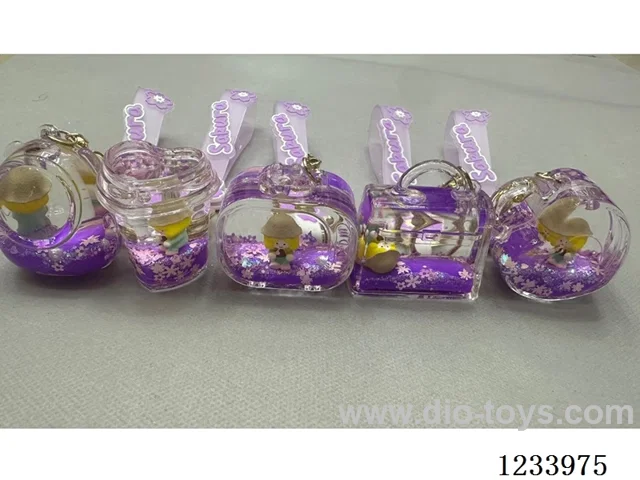 Hat girl keychain