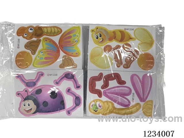 Cartoon insect 3D puzzle 25 PCS