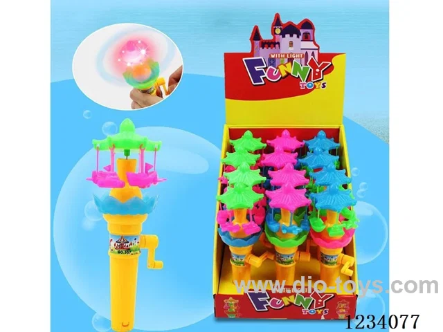 Hand-Cranked Carousel 12PCS