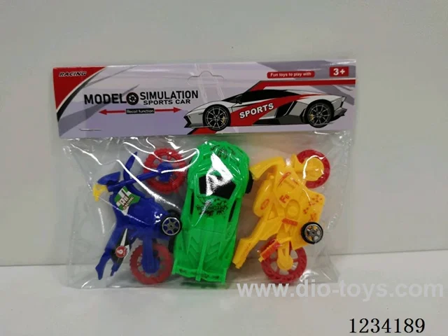 free wheel toys (3 PCS)3 types 4 colors