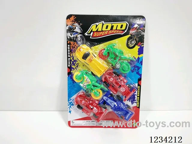 free wheel toys (6 PCS)5 types 4 colors
