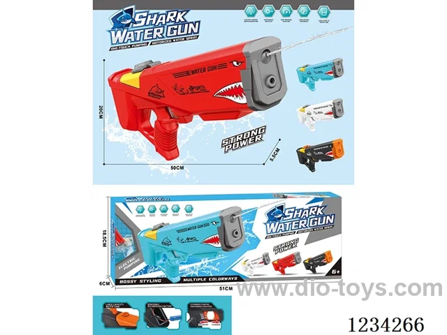Self-priming B/O water gun