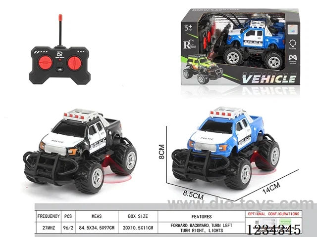 4ch rc car with light not included battery