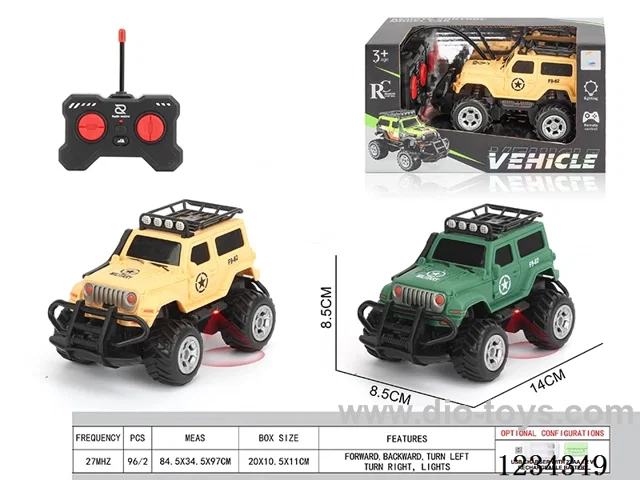 4ch rc car with light not included battery