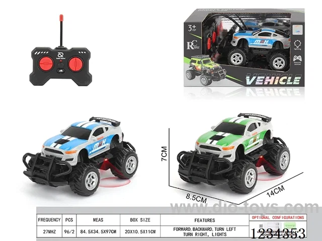 4ch rc car with light not included battery