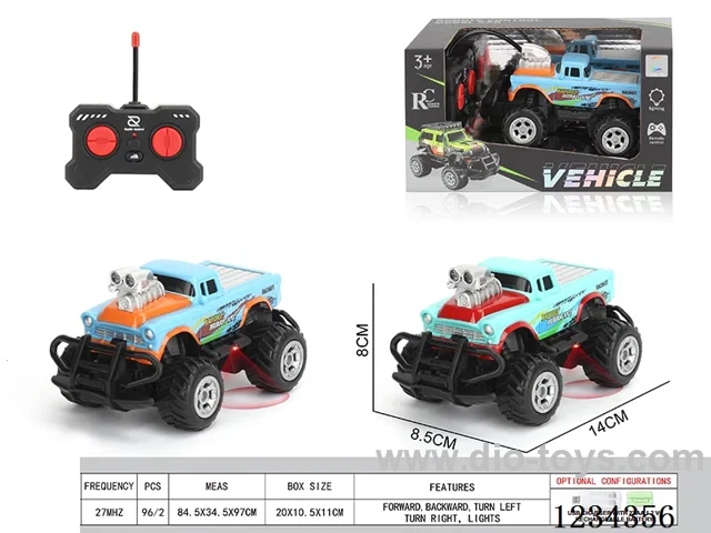 4ch rc car with light not included battery