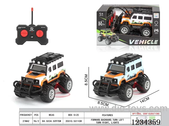 4ch rc car with light not included battery