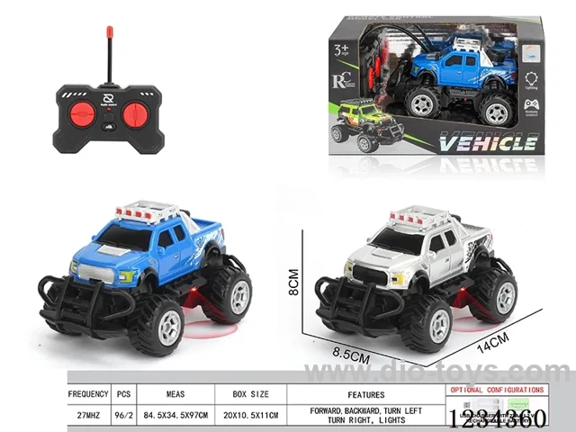 4ch rc car with light not included battery