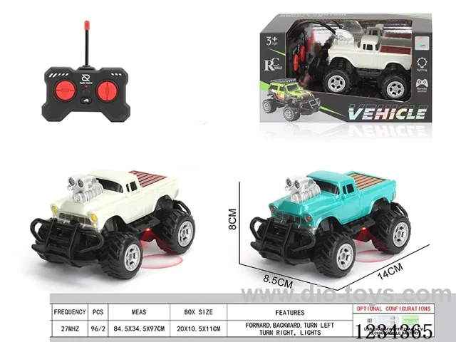 4ch rc car with light not included battery