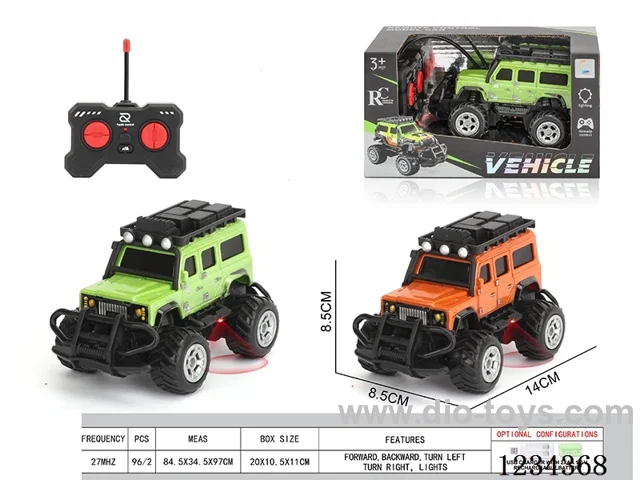 4ch rc car with light not included battery