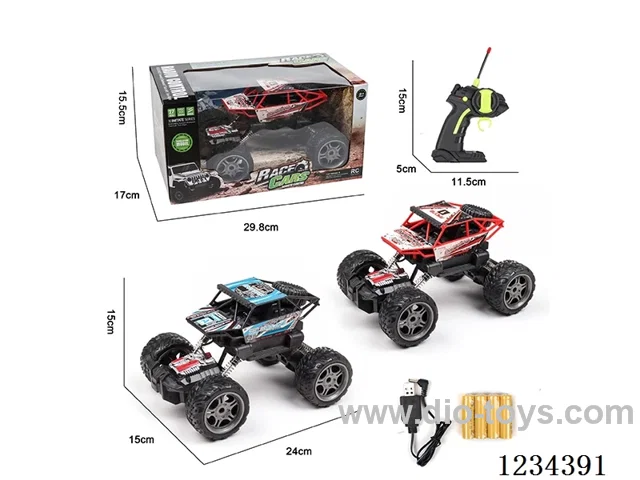 1:16 4ch RC Crawler 2 Models mixed Included Battery