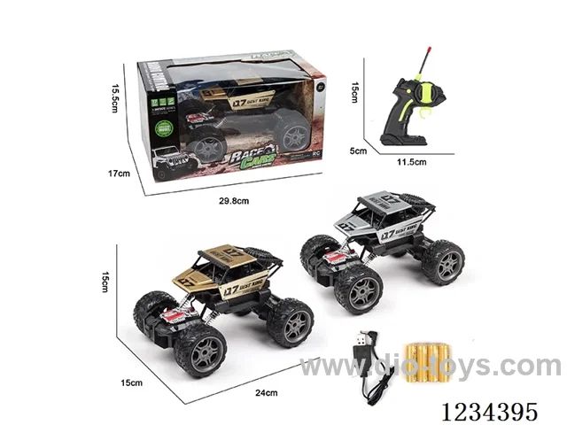 1:16 4ch alloy RC crawler 2 models mixed included battery