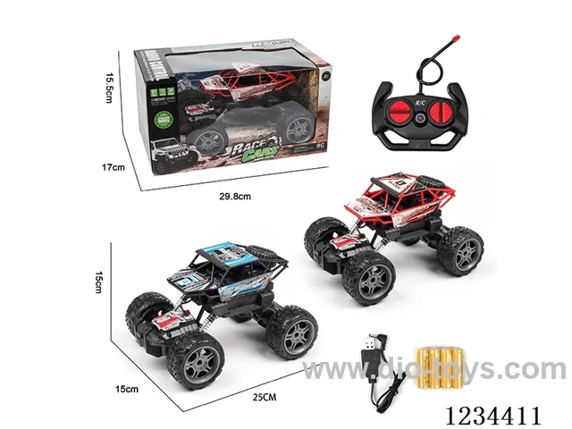 1:16 4ch RC Crawler 2 Models mixed Included Battery