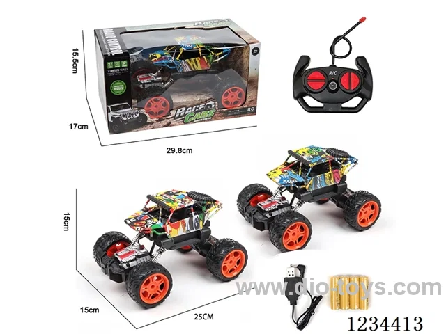 1:16 4ch RC Crawler 2 Models mixed Included Battery