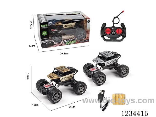 1:16 4ch alloy RC crawler 2 models mixed included battery