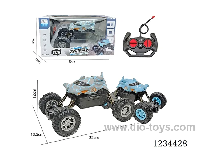1:16 4ch RC Off-Road Crawler with Lights, 2 Colors Mixed