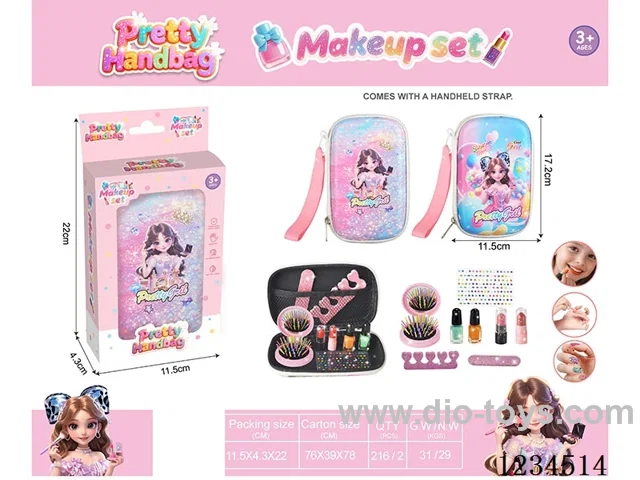 Handbag - Lipstick and Nail Polish Beauty Set