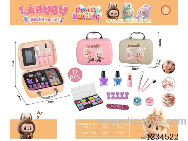 Handbag - Eye Shadow Nail Polish Makeup Series 12PCS