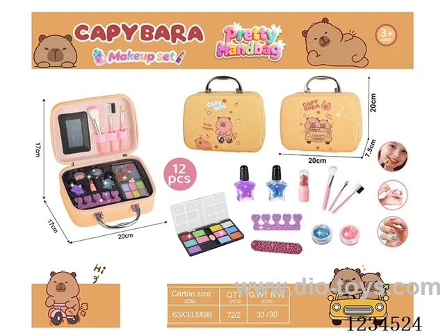 Handbag - Eye Shadow Nail Polish Makeup Series 12PCS