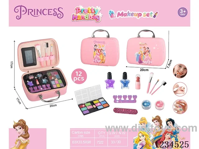 Handbag - Eye Shadow Nail Polish Makeup Series 12PCS