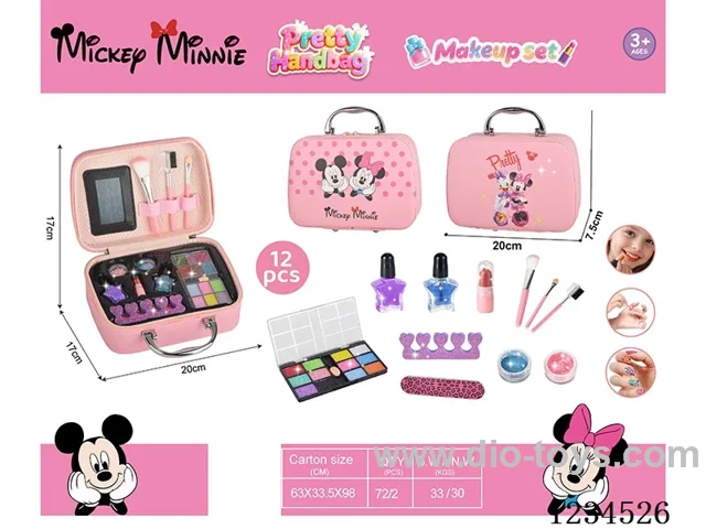 Handbag - Eye Shadow Nail Polish Makeup Series 12PCS