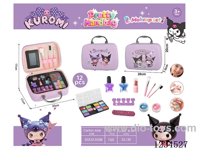 Handbag - Eye Shadow Nail Polish Makeup Series 12PCS