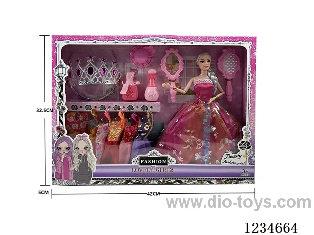 11.5-inch solid 9-joint Barbie