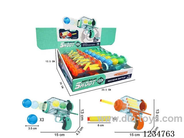 soft bullet gun 12PCS