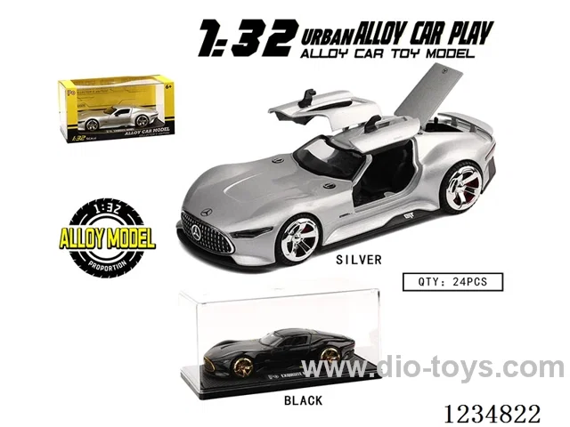 pull back alloy car W L/M included battery