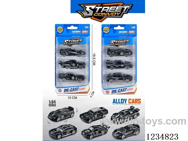 1:64 free wheel alloy car 2 mixed