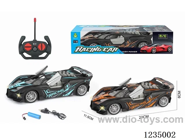 1:16 4ch 27MHZ rc car included battery