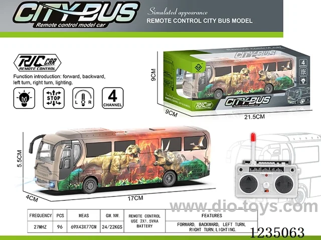 rc bus not included battery