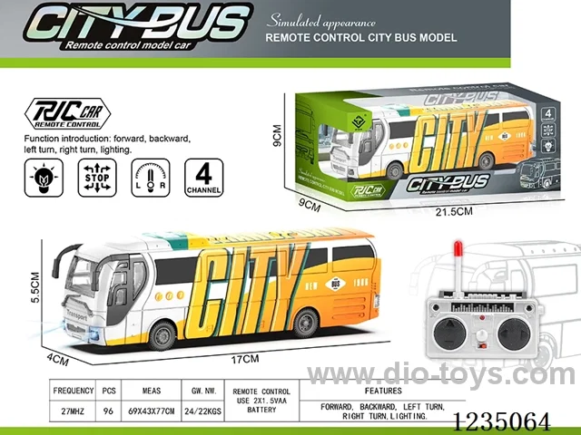 rc bus not included battery