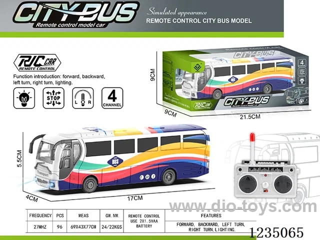 rc bus not included battery