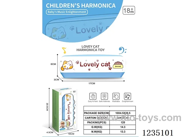 Cat Harmonica Instrument
