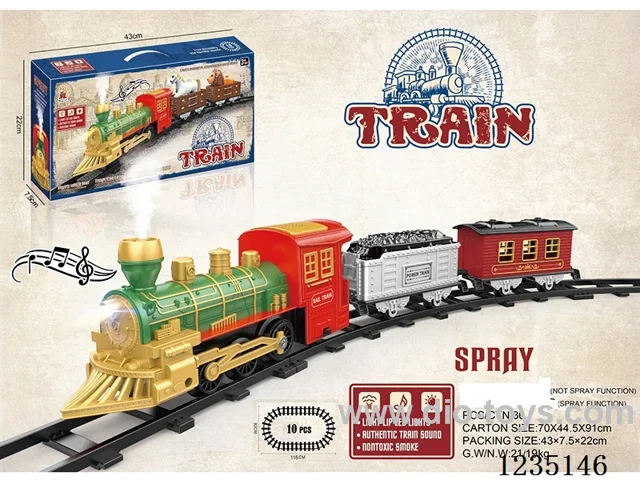 B/O Track Train not included battery