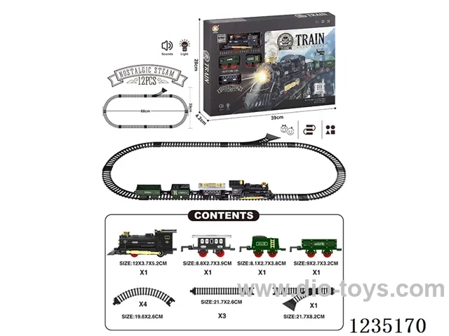 Classic Electric Track Train not included battery