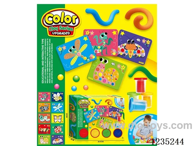 Colorful Clay Card Insect Series (10 cards)