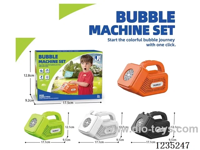 Fully Automatic Mini 20-Hole 90ML Cartoon Bubble Machine not included battery