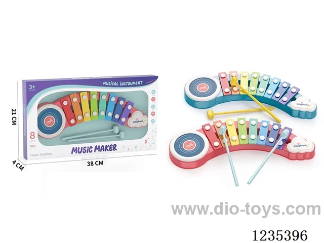 Cloud-shaped piano 2 colors mixed
