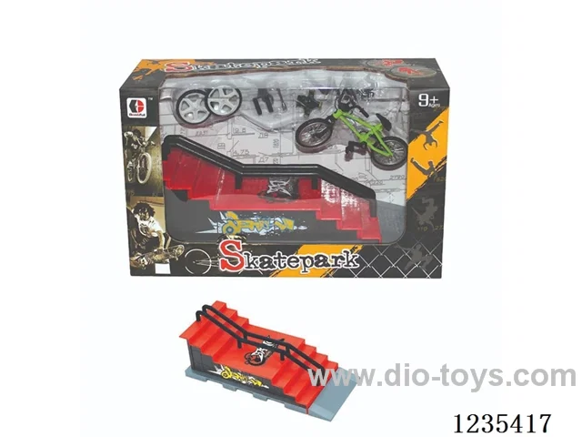 Bicycle Finger Skateboard Park Set