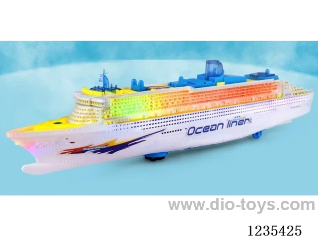 Luxury Ship (lights, sound, 3*AA not included battery)